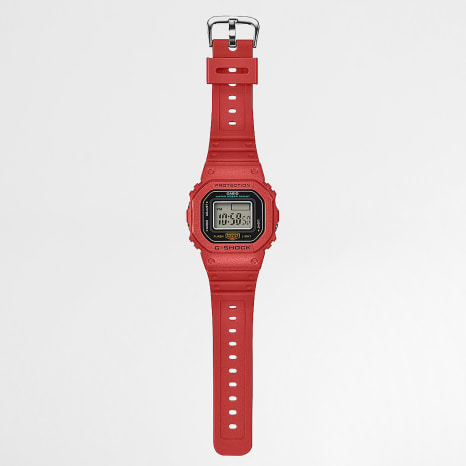 G-Shock - Anel Relógio G-Shock DWN-5600-4ER Vermelho