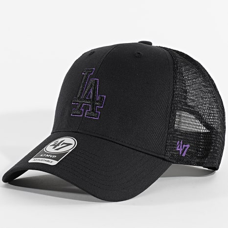 '47 Brand - Gorra Trucker MVP LA Dodgers BRSRS12CTP Negro Violeta