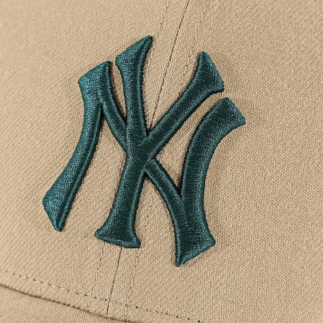 '47 Brand - Gorra MVP NY Yankees MVPSP17WBP Beige Verde