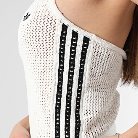 Adidas Originals - Débardeur Femme Crochet KC6485 Blanc