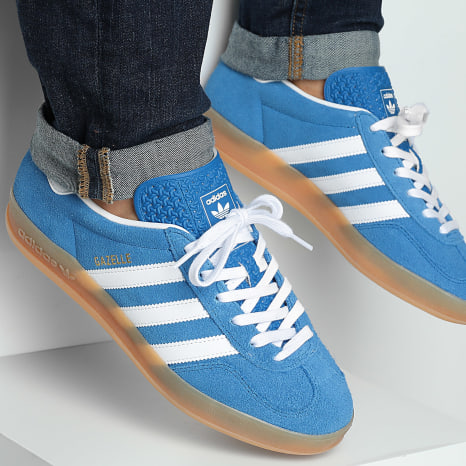 Adidas Originals - Baskets Gazelle Indoor JI2061 Blue Bird Footwear White Gum 2