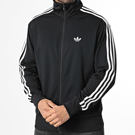 Adidas Originals - Firebird KD8312 Zip-Up Jacket Black White - Ryses