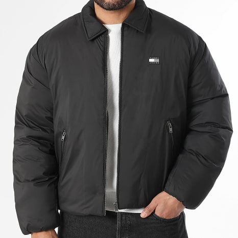 Tommy Jeans - Plumífero Padded Collar 2287 Negro