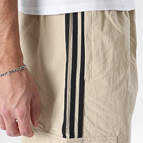 Adidas Originals - Pantalón Cargo con Bandas 3 Stripes KD4098 Beige