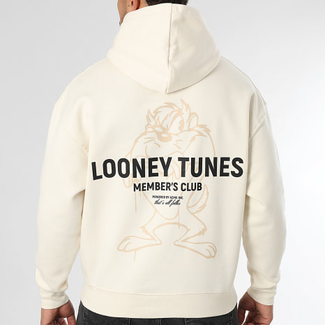 Séries TV et Films - Sudadera con Capucha Represent Taz Beige