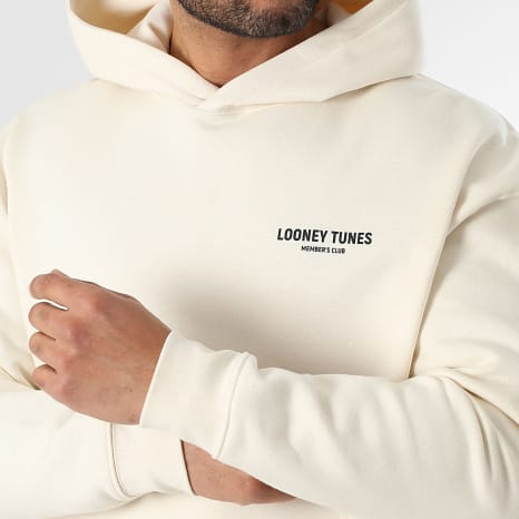 Séries TV et Films - Sudadera con Capucha Represent Taz Beige