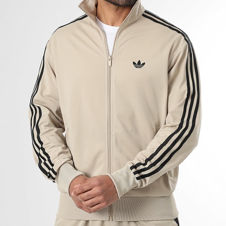 Adidas Originals - Jacket Zip-Up With Bands Firebird KE7960 Beige 