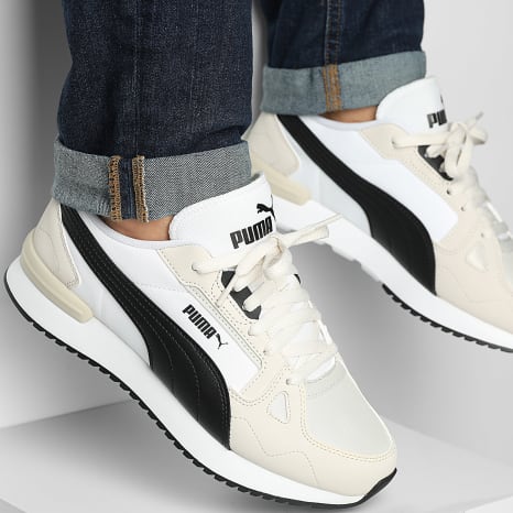 Puma - Sneakers R78 Cyclone 404648 Alpine Snow Puma Zwart Wit