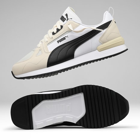 Puma - Zapatillas R78 Cyclone 404648 Alpine Snow Puma Black White