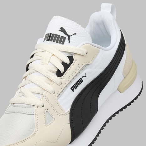 Puma - Zapatillas R78 Cyclone 404648 Alpine Snow Puma Black White