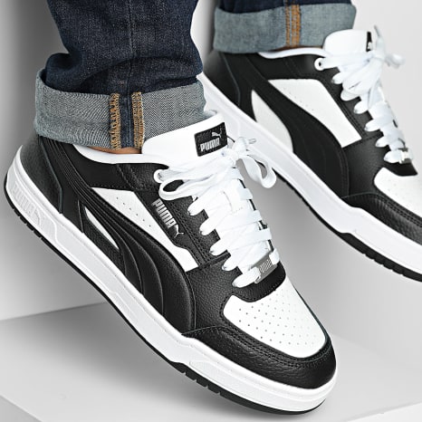 Puma - Sneakers Puma Caven III Plus 404490 Wit Puma Zwart Zilver