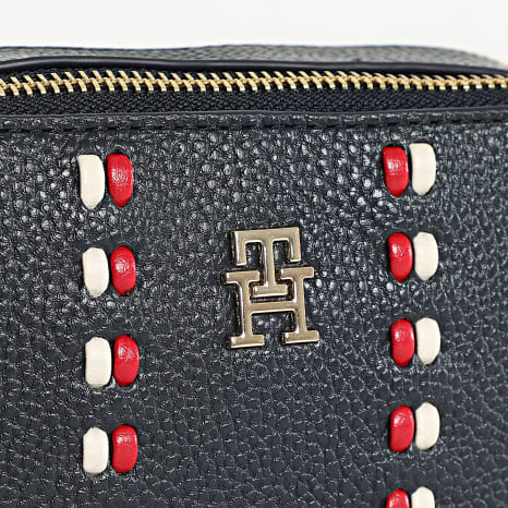 Tommy Hilfiger - Bolso de Mano Mujer Timeless Camera Bag 8153 Azul Marino Oscuro