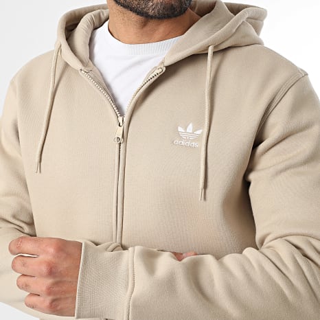 Adidas Originals - Sudadera Con Capucha con Cremallera Essential KE1186 Beige
