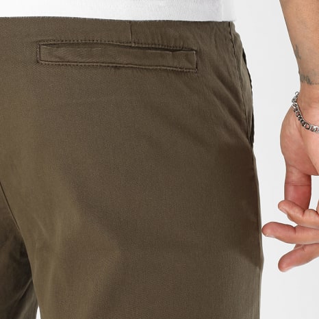 LBO - Short Chino 0026 Vert Kaki - LaBoutiqueOfficielle.com