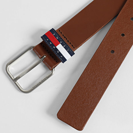 Tommy Jeans - Cinturón Ryan 3.5 Marrón Claro