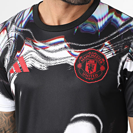 Adidas Sportswear - Maillot De Foot Slim Manchester United FC KA6419 Noir Multi