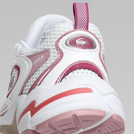 Lacoste - Baskets Femme Storm 96 2K 126 White Light Purple