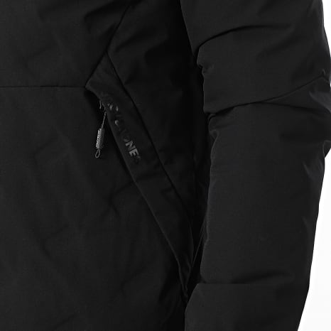 Jack And Jones - Jas met capuchon en rits Adam Hybrid Zwart