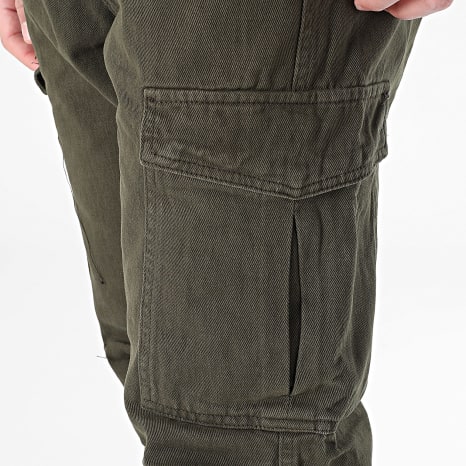 MTX - Pantalón Cargo 931 Verde Kaki Oscuro