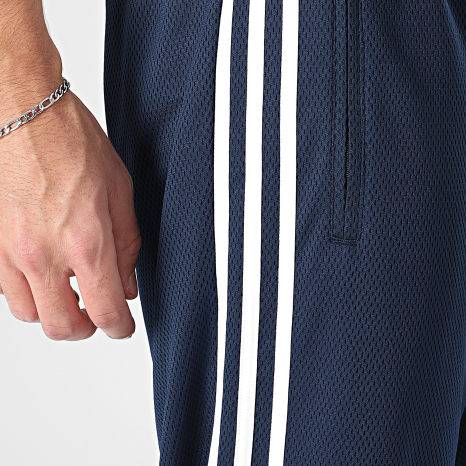 Adidas Originals - Pantalon Jogging A Bandes Firebird TP KE0777 Bleu Marine Blanc