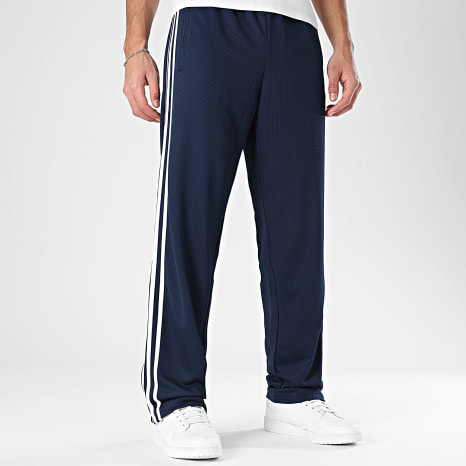 Adidas Originals - Pantalon Jogging A Bandes Firebird TP KE0777 Bleu Marine Blanc