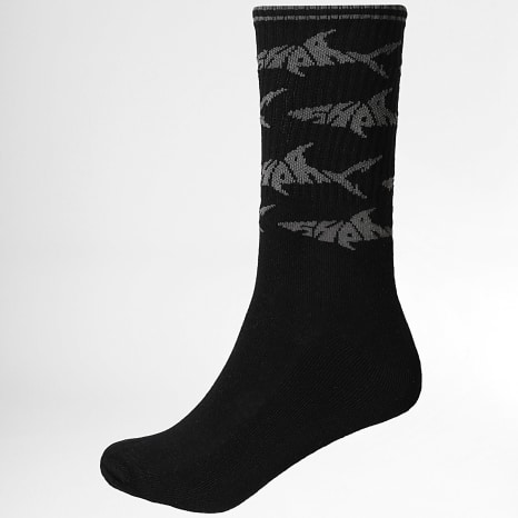 Shark Life - Pack de 3 pares de calcetines Full Blanco Negro Gris Antracita