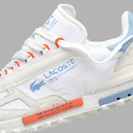 Lacoste - Sneakers Elite Active 1263 Bianco Azzurro Chiaro