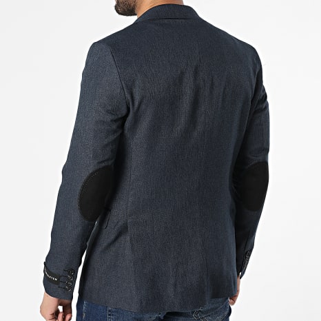 Mackten - Chaqueta blazer 240 azul marino jaspeado