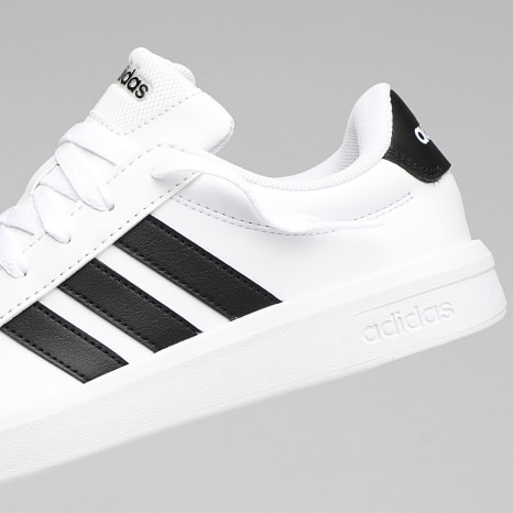 Adidas Performance - Zapatillas Mujer Lifestyle 3 Stripes Blanco Negro