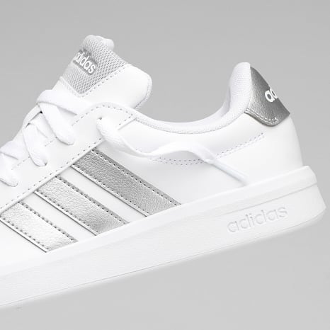 Adidas Performance - Zapatillas Mujer Lifestyle 3 Stripes Blanco Plata
