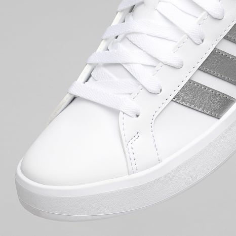 Adidas Performance - Zapatillas Mujer Lifestyle 3 Stripes Blanco Plata