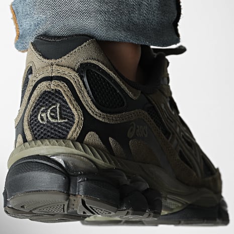 Asics - Sneakers Gel NYC 1203A383 Verde Loden Grigio Grafite