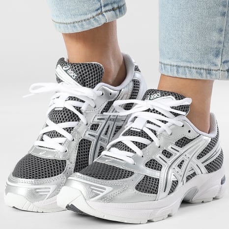 Asics - Sneakers Donna Gel 1130 GS 1204A169 Grigio Carrier Argento Puro