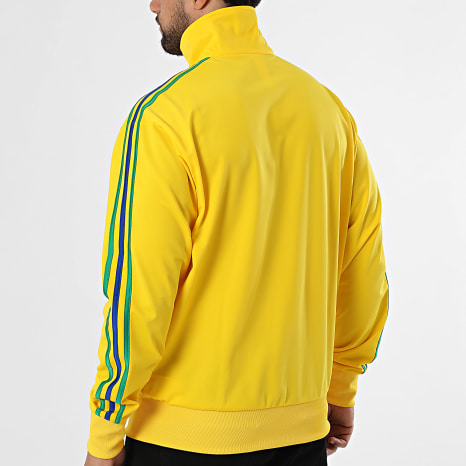 adidas firebird adidas yellow running jacket