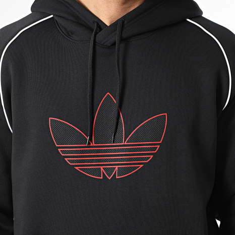 Adidas Originals - Sudadera con capucha HD KE0100 Negro