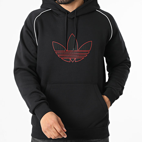 Adidas Originals - Sudadera con capucha HD KE0100 Negro