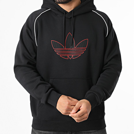 Adidas Originals - Sudadera con capucha HD KE0100 Negro
