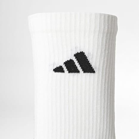 Adidas Performance - Pack de 6 pares Calcetines Essential Crew KE5498 Blanco Negro