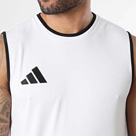 Adidas Performance - Camiseta de Tirantes Slim Entrada 26 KB3928 Blanco