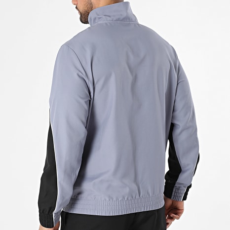 Puma Ensemble De Survetement Woven Colorblock 691772 Gris Noir puma-ensemble-de-survetement-woven-colorblock-691772-gris-noir