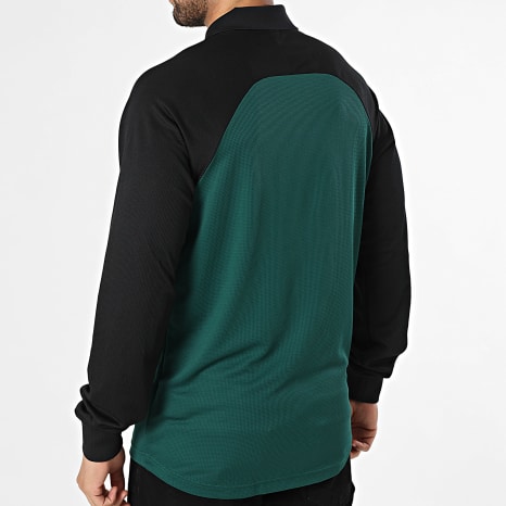 Adidas Originals - Sudadera Crewneck Cuello V Chest Stripes ESPN KE3315 Verde Negro Amarillo
