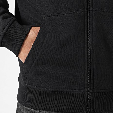 Adidas Originals - Sudadera con capucha y cremallera KE0092 Negro Blanco Rojo