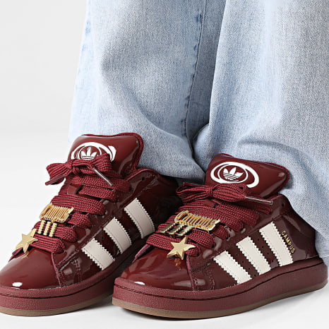 Adidas Originals - Zapatillas Mujer Campus 00s W IH4362 Shadow Red Off White Gold Metallic