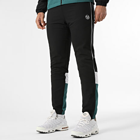 Sergio Tacchini - Completo Caspio 41435 Nero Verde Bianco