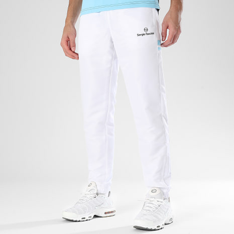 Sergio Tacchini - Pantalón chándal Termoli 41559 Blanco Azul Claro