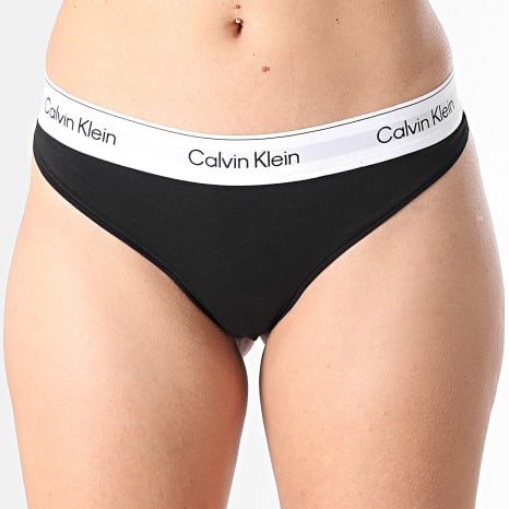 Calvin Klein - String Vrouwen Thong 8518 Zwart