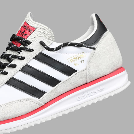 Adidas Originals - Zapatillas SL 72 RS JS0746 Calzado Blanco Negro Núcleo Gris Uno x SUPERLACED