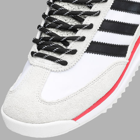 Adidas Originals - Zapatillas SL 72 RS JS0746 Calzado Blanco Negro Núcleo Gris Uno x SUPERLACED