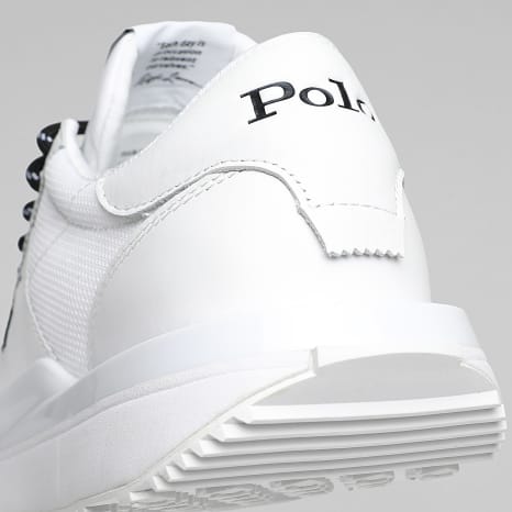 Polo Ralph Lauren - Baskets Train 89 White Black Exclusivité LBO x SUPERLACED