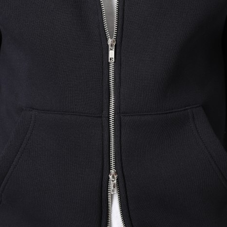 LBO - Ensemble Sweat Zippé Capuche Et Pantalon Jogging 4124 Bleu Marine